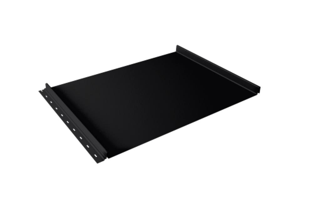 Кликфальц Grand Line0,5 Satin Matt TX с пленкой на замках RAL 9005 черный