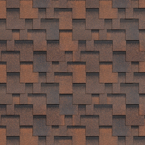 Гибкая черепица ТехноНиколь Shinglas Ультра Фокстрот Кедр, 3 м2/упак