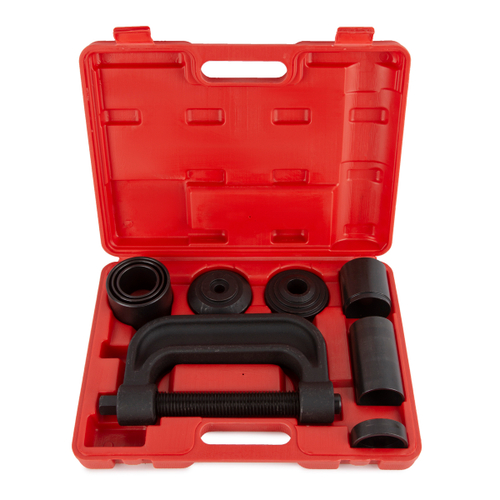 WDK-214670 Съемник для монтажа и демонтажа шаровых опор, набор 4 в 1, 10 предметов