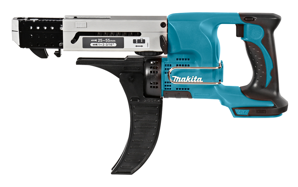 Магазинный шуруповерт 25-55 мм, LXT, 18V Makita DFR550RFE