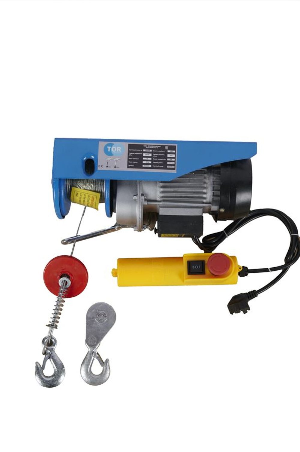 Таль электрическая TOR PA 125/250 кг 12/6 м (серия T)