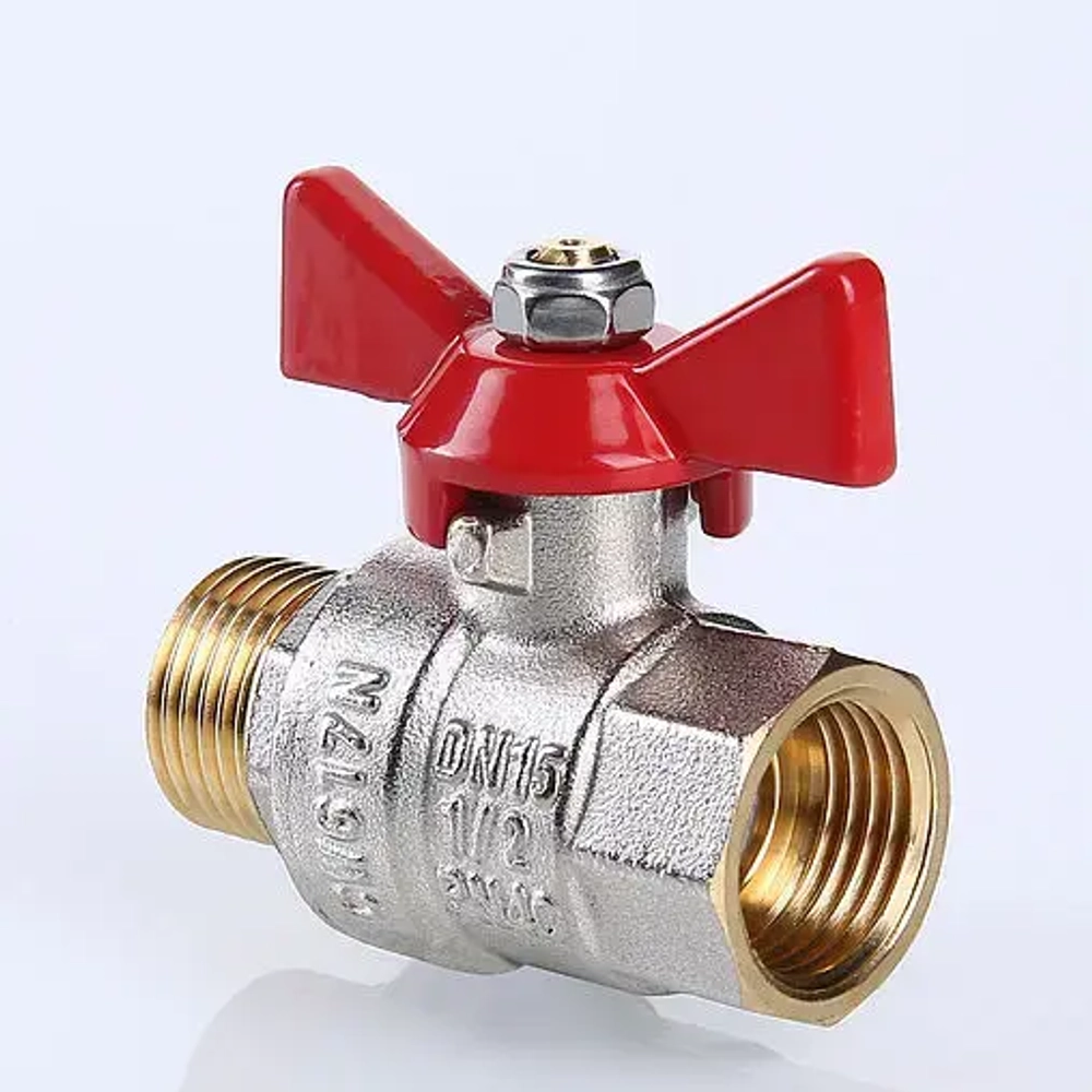 Кран шаровый ½"в x ½"н Valtec Base VT.218.N.04