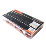 WDK-214067 Набор медных шайб, 15 типоразмеров, 150 шт