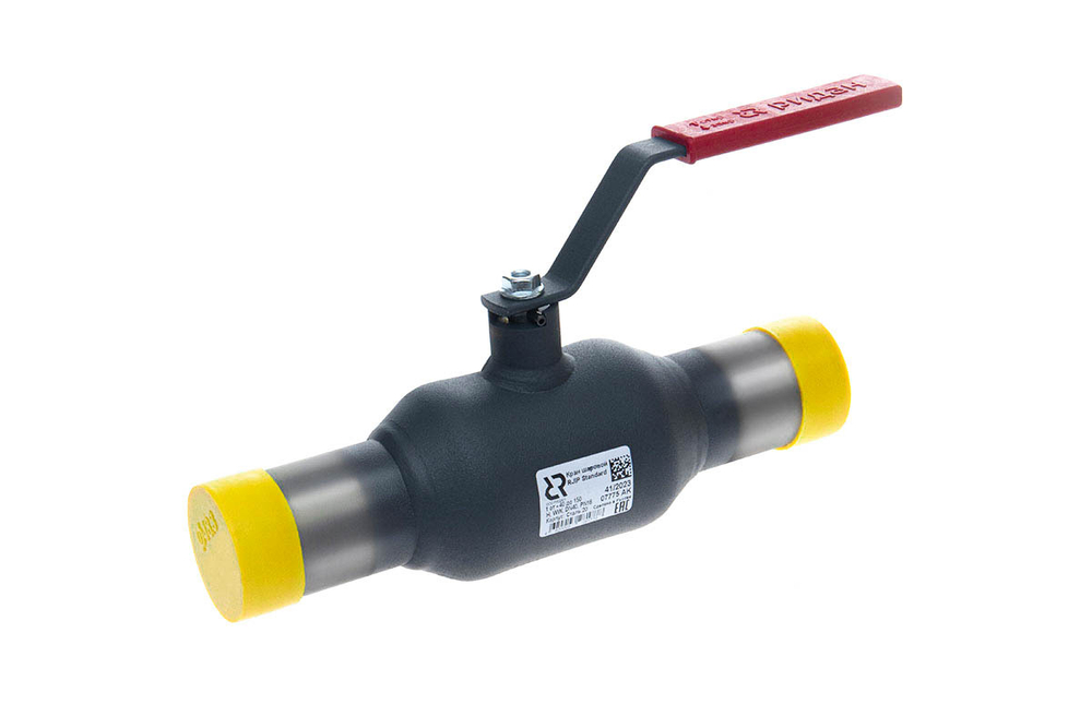 Ридан RJIP Standard 065N9610R — Кран шаровой WW DN150 PN16 (приварной, с рукояткой, стандартный проход)