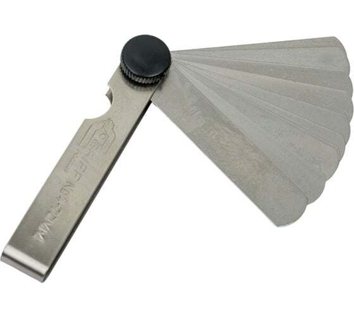 Набор щупов 0.1-1.0 мм, 10 пластин, длина 70 мм GRIFF D127020