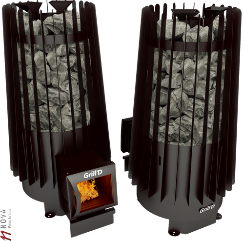 Печь для бани Grill'D Cometa 180 Vega long black