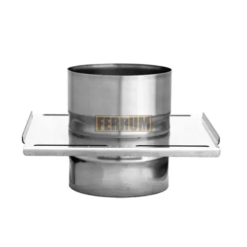 Площадка Феррум монтажная одностенная (430/0.8 мм), ф250, по воде