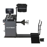 WDK-790B Грузовой балансировочный стенд, 12-24", 380 В