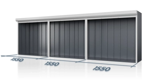 Шкаф для паркинга 1700х4650х900