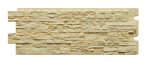 Фасадная панель Алтай, Кремовый