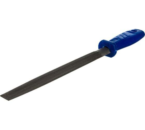 Полукруглый напильник 200мм №2 сталь У13, с пластиковой ручкой GRIFF 034357