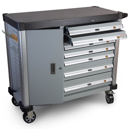 Тележка инструментальная 7 ящиков WDK-907Е