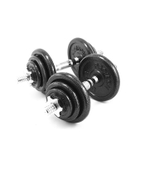 Гантели разборные из чугуна с грифом 2шт. по 10кг ProIron от ГЕЛЕОС