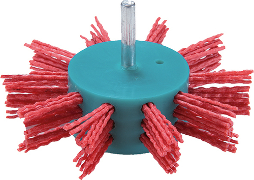 Нейлоновая дисковая шлифовальная щётка-звезда 6x100 мм, G80 Makita D-45749