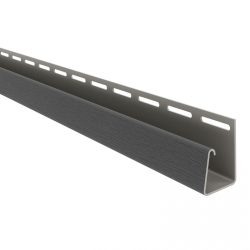 Профиль J ТехноНиколь для фасадных панелей серый 3 м, шт