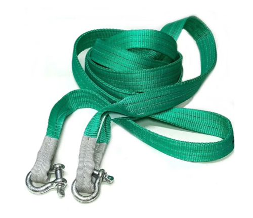 Буксир текстильный ленточный TOR БТЛ 7,0 т 6,0 м (скоба-скоба)
