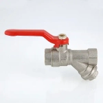 Кран шаровый с фильтром ¾"в x ¾"в Valtec Combi VT.292.N.05