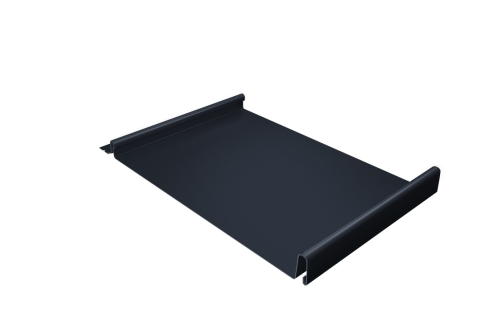 Кликфальц Grand Line 0,5 Satin Matt с пленкой на замках RAL 7024 мокрый асфальт