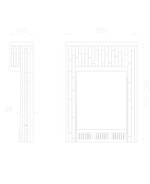 Портал для банной печи