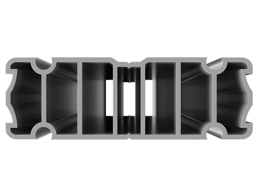 Лага алюминиевая HILST JOIST SLIM PREMIUM 60x20Х4000 мм