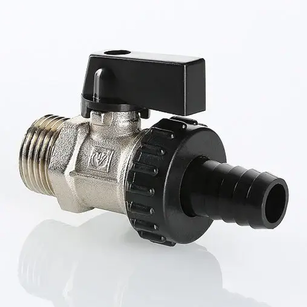 Кран шаровый со штуцером ½"н x ¾"н / 14ш Valtec VT.430.N.04