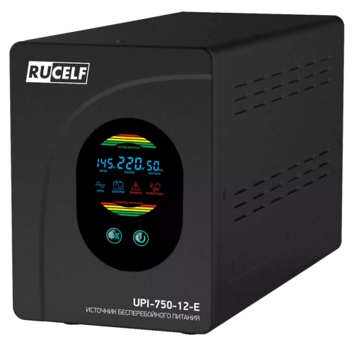 Источник бесперебойного питания RUCELF UPI-750-12-E