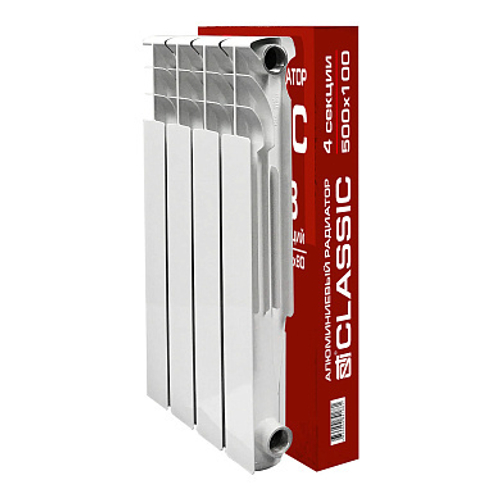 Алюминиевый радиатор STI Classic 500/100 4 сек.