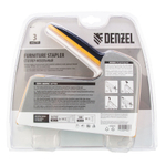 Степлер мебельный, пластиковый корпус, тип скобы: 13, 53, 300, 6-14 мм, Denzel