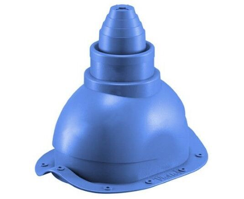 Антенный выход для металлочерепицы 335\250\292 синий RAL 5005