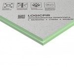 Плита теплоизоляционная ТехноНиколь LOGICPIR Ф/Ф L 1190х590х30 мм, 8 шт/упак