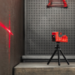 Лазерный уровень, 180 мм, 220 мм штатив, 4 глазка Matrix