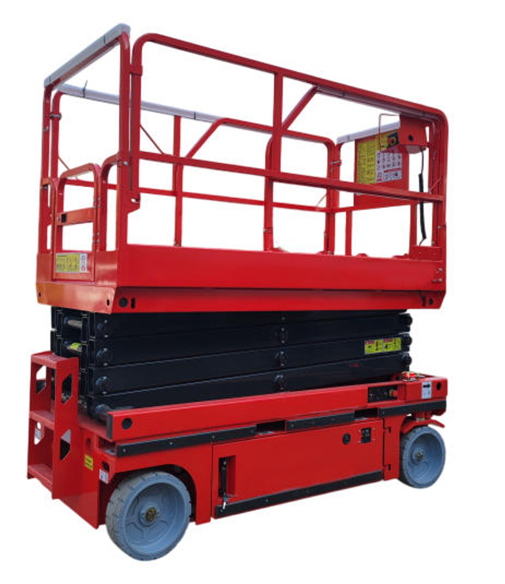 Подъемник ножничный самоходный 450 кг 8/10м TOR AMSL0810 DC аккумуляторный