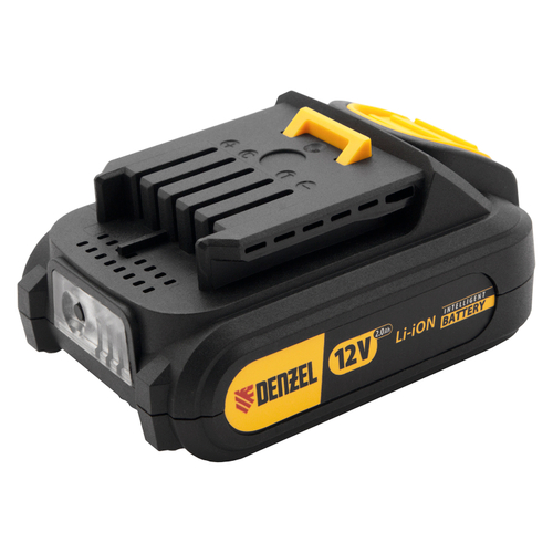 Батарея аккумуляторная IB-12-2.0, Li-Ion, 12 В, 2.0 А/ч Denzel