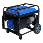 Генератор бензиновый Dinking DKA8500EW-3/1 (8,5кВт,230/400 В, электростартер, 17лс, колёса, АВР)