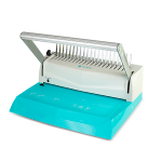 Переплетчик ГЕЛЕОС БП-16 бирюзово-белый от производителя