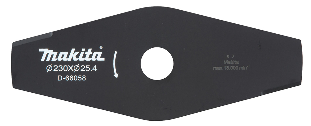 Нож для травы 230x25.4, 2T Makita D-66058