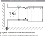 Кран шаровый трехходовой/T ¾"в x ¾"в x ¾"в Valtec VT.361.N.05