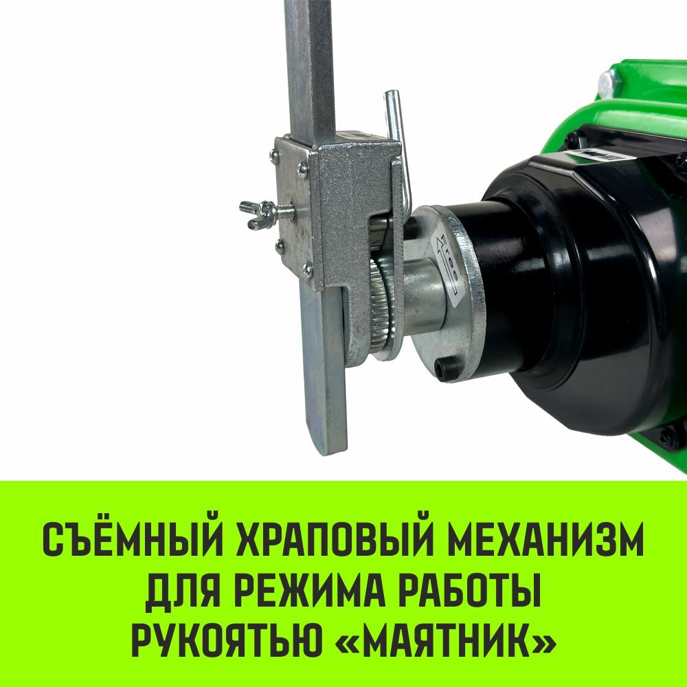 Лебедка ручная усиленная HITCH JHW 0,5т канат 40м