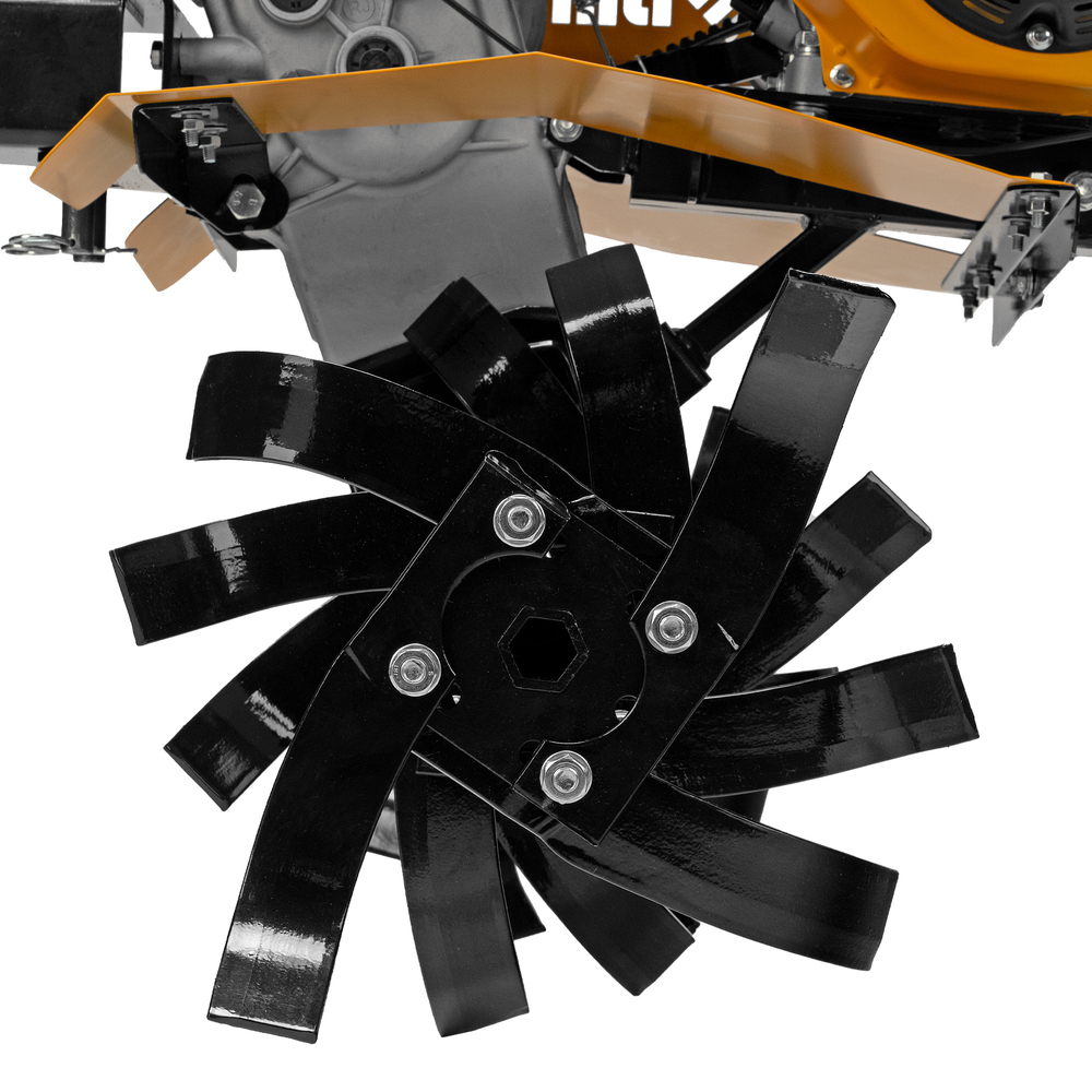 Мотоблок DPT-170S, 7 л.с., ремен.сцеп, фрез 3х4, ШОМ, передачи 2В/1Н Denzel