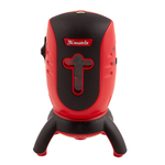 Лазерный уровень ML01T, дальность 10 м, точность ± 0,5 мм, / 1 м, длина волны 650 нм, проекция 1 вертикальная 1 горизонтальная плоскость, резьба под штатив 5/8", штатив в комплекте Matrix