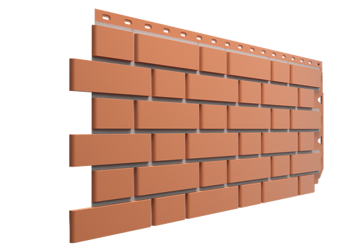 Фасадная панель Флемиш, Красный