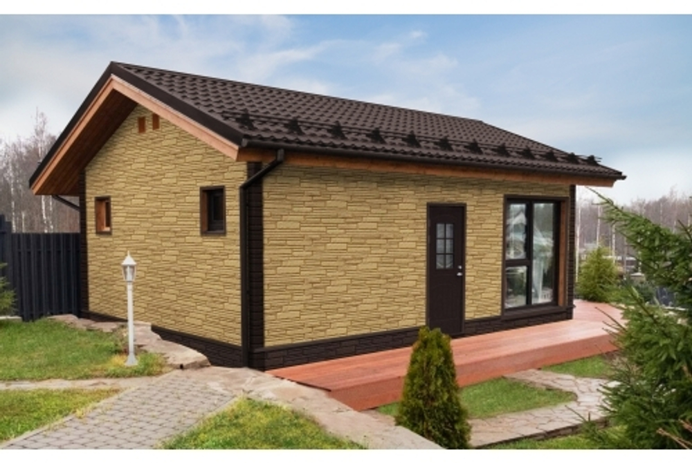 Металлочерепица классик 0,5 Satin RAL 8017 шоколад