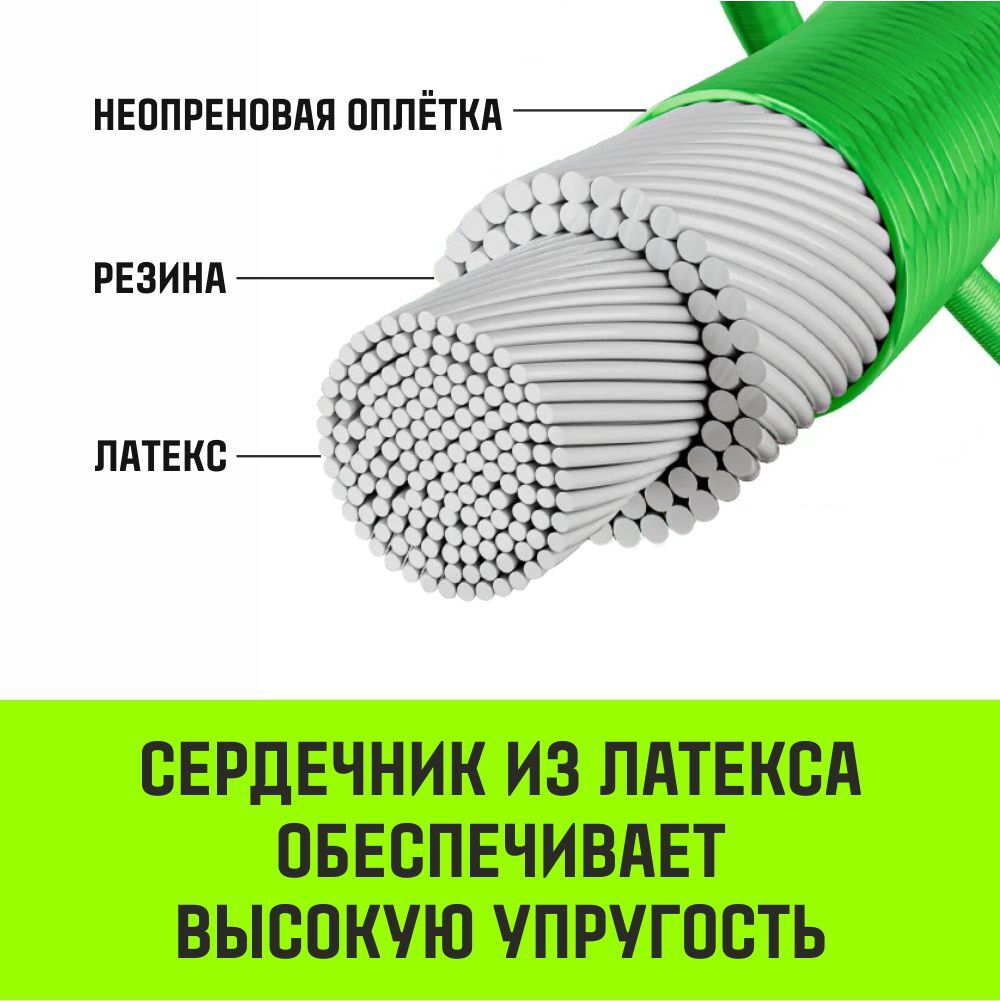 Стяжка эластичная с крючками для багажа HITCH REGULAR 150см комплект 2 шт