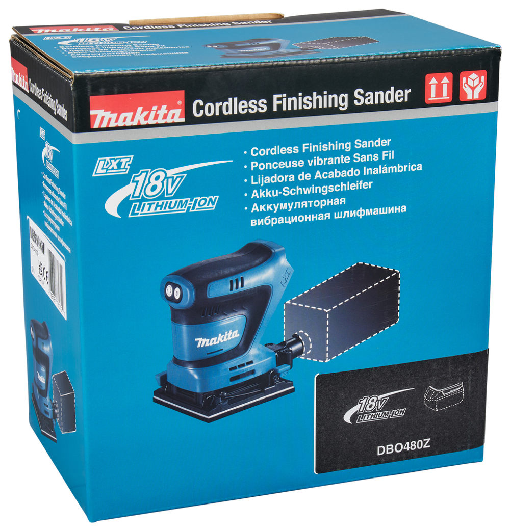 Вибрационная шлифмашина LXT Makita DBO480Z