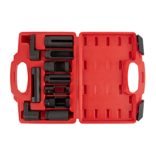 WDK-214250 Набор головок для кислородных датчиков и лямбда-зондов, 10 предметов