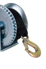 Лебедка ручная TOR ЛФ-1200 (FD) г/п 0,54 т длина ленты 10 м