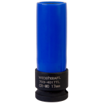 WDK-703-4017L Головка торцевая ударная тонкостенная 1/2", 6 граней, 17 мм