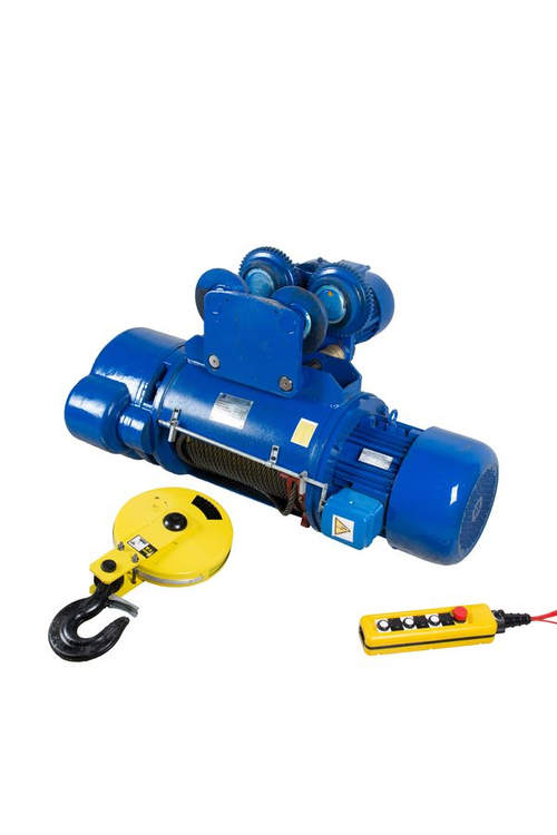 Таль передвижная 2т 9м 380В электрическая канатная TOR CD BASE
