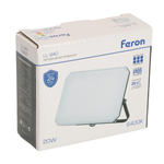 Светодиодный прожектор Feron LL-940 IP65 20W 6400K 51043