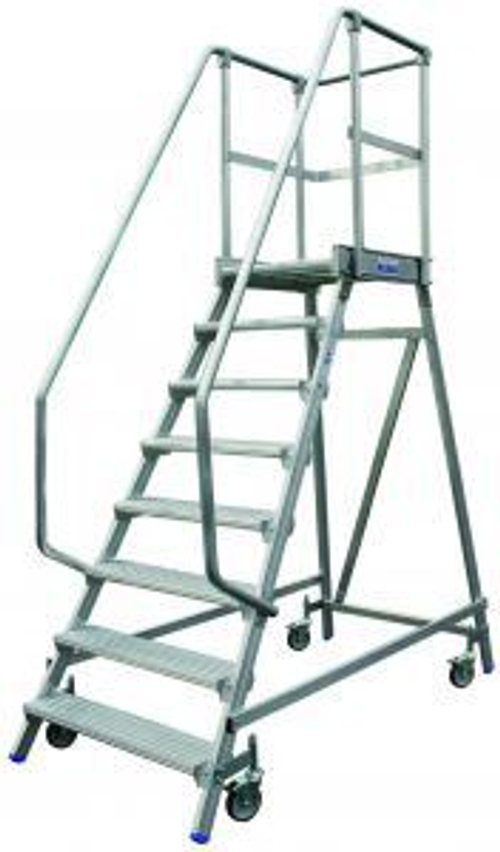 Лестница - платформа с 3-мя алюмин. Ступеньками (нов.)